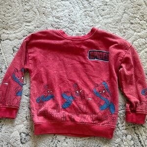 Disney Red Spidey Kids Sweatshirt